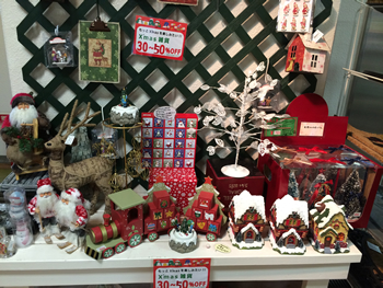 クリスマスグッズ